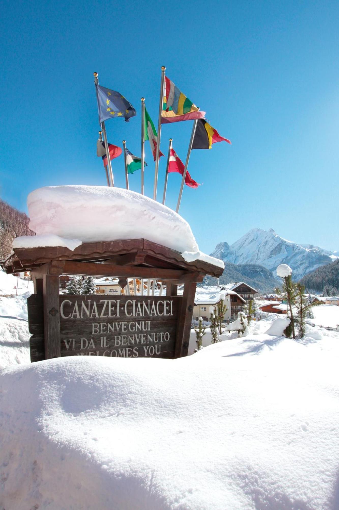 Hotel il Caminetto Sport Canazei Esterno foto
